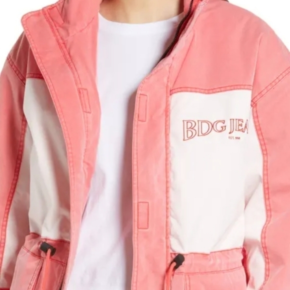 Urban Outfitters BDG Winston-Colorblock Winter Jacket Parka Size Small - Picture 4 of 9